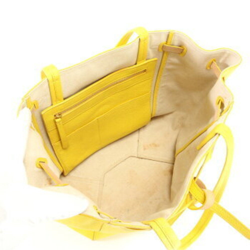 Celine Phantom Strap Leather Soft EEV Cabas Bag Tote Shoulder - Picture 12 of 14